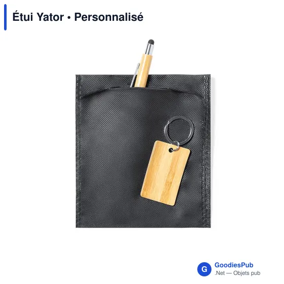 Étui masque personnalisable Yator avec logo - Accessoire pratique - Image 6