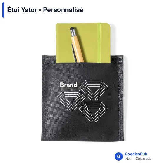 Étui masque personnalisable Yator avec logo - Accessoire pratique - Image 7