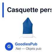 Casquette personnalisable avec logo pour entreprises - Zisuk - Miniature 2