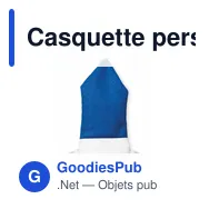 Casquette personnalisable avec logo pour entreprises - Zisuk - Miniature 3