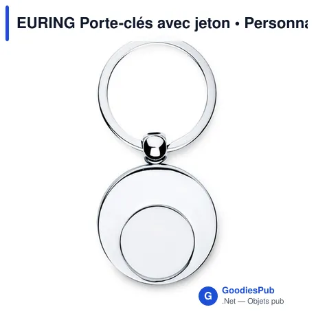 EURING Porte-clés avec jeton