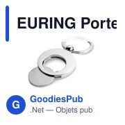 EURING Porte-clés avec jeton - Miniature 2