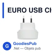 EURO USB CHARGER 2XA Chargeur Euro Skross (2xA) - Miniature 4