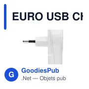 EURO USB CHARGER 2XA Chargeur Euro Skross (2xA) - Miniature 5