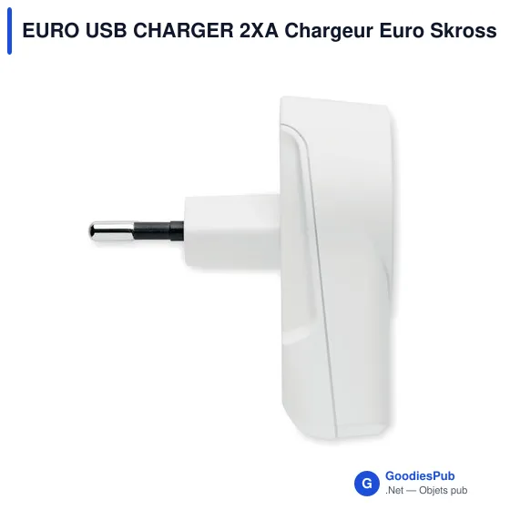 EURO USB CHARGER 2XA Chargeur Euro Skross (2xA) - Image 5