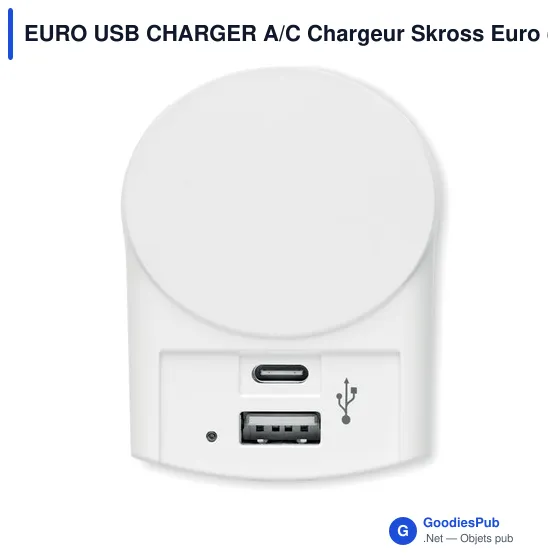 EURO USB CHARGER A/C Chargeur Skross Euro (AC) - Image 2