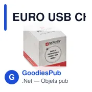 EURO USB CHARGER A/C Chargeur Skross Euro (AC) - Miniature 3