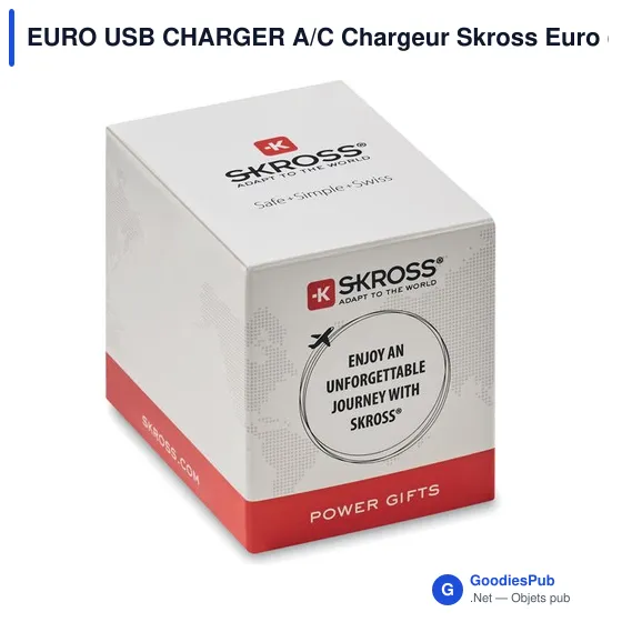 EURO USB CHARGER A/C Chargeur Skross Euro (AC) - Image 3