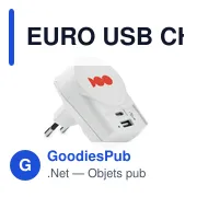 EURO USB CHARGER A/C Chargeur Skross Euro (AC) - Miniature 6
