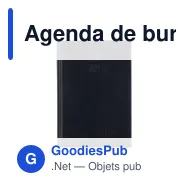 Agenda de bureau personnalisable Euromax Balacron avec logo - Miniature 2