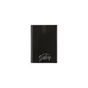 Variante noir - Agenda de bureau personnalisable Eurotop Balacron avec logo