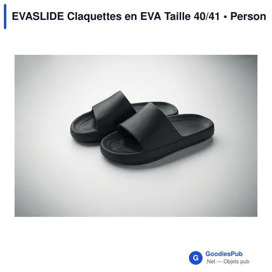 Claquettes personnalisables en EVA avec logo - EVASLIDE Taille 40/41 - Image 11