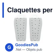 Claquettes personnalisables en EVA avec logo - EVASLIDE Taille 40/41 - Miniature 3