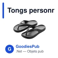 Tongs personnalisables en EVA avec logo - EVASLIP Taille 40/41 - Miniature 4