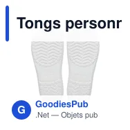 Tongs personnalisables en EVA - Modèle EVASLIP avec logo - Miniature 4