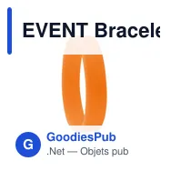 EVENT Bracelet en silicone. - Miniature 4