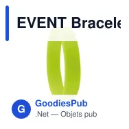 EVENT Bracelet en silicone. - Miniature 6