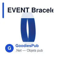 EVENT Bracelet en silicone. - Miniature 8