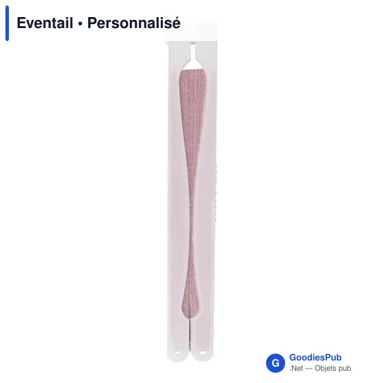 Éventail personnalisable en papier avec logo - Goodies entreprise - Image 5
