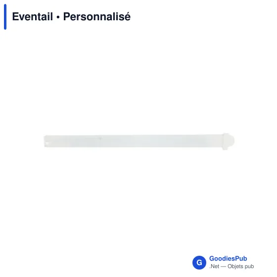 Éventail personnalisable en papier avec logo - Goodies entreprise - Image 7