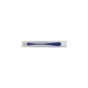 Variante bleu - Éventail personnalisable en papier avec logo - Goodies entreprise