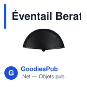 Éventail Beraty - Miniature 1