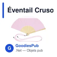 Éventail Crusoe - Miniature 4