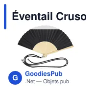 Éventail Crusoe - Miniature 7