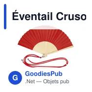 Éventail Crusoe - Miniature 10