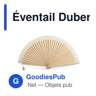 Éventail Dubert - Miniature 1