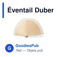 Éventail Dubert - Miniature 2