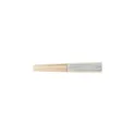 Variante blanc - Eventail en bambou et papier Elio