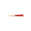 Variante rouge - Eventail en bambou et papier Elio