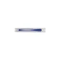 Variante bleu clair - Eventail en papier et plastique Dylan