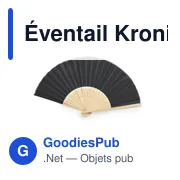 Éventail Kronix - Miniature 1