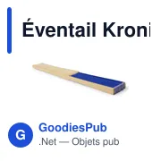 Éventail Kronix - Miniature 3