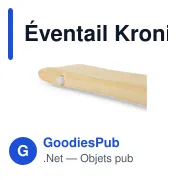 Éventail Kronix - Miniature 4