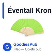 Éventail Kronix - Miniature 6