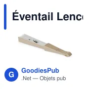 Éventail Lencer - Miniature 3