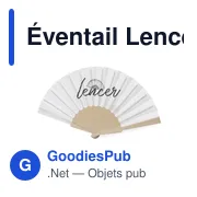 Éventail Lencer - Miniature 4