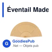 Éventail Madera - Miniature 1