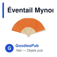 Éventail Mynor - Miniature 1