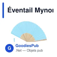 Éventail Mynor - Miniature 2