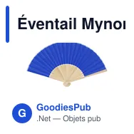 Éventail Mynor - Miniature 6
