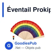 Éventail Prokip - Miniature 1