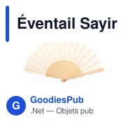 Éventail Sayiri - Miniature 2