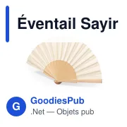Éventail Sayiri - Miniature 3