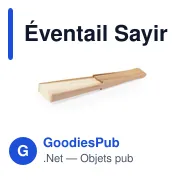 Éventail Sayiri - Miniature 4