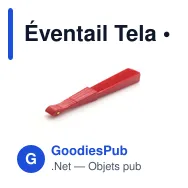 Éventail Tela - Miniature 12