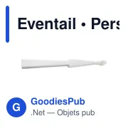 Éventail personnalisable en tissu avec logo - Goodies entreprise - Miniature 3